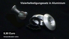 Visor kit aluminium XXR/SS/Crystal 