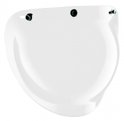 Bubble visor for Jet helmet clear