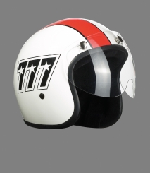 Visor for Jet helmet, short clear